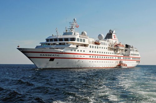 Built in 1991, MS Hancreatic is the only five-star expedition-cruise ship worldwide and specialises in trips to the Antarctic.