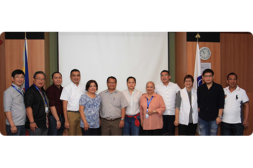 Subic Bay Metropolitan Authority (SBMA) Administrator Wilma Eisma (7th from left) meets with officials of the neighboring local government units (LGUs) of the Subic Bay Freeport during the turnover ceremony of their revenue shares. Also present during the said event were members of the SBMA Board of Directors. (AMD/MPD-SBMA)