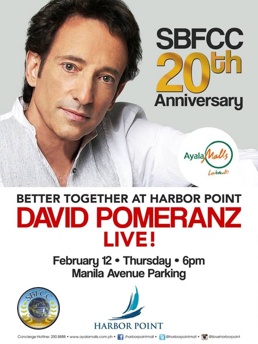 Invitation - David Pomeranz Live @ Harbor Point