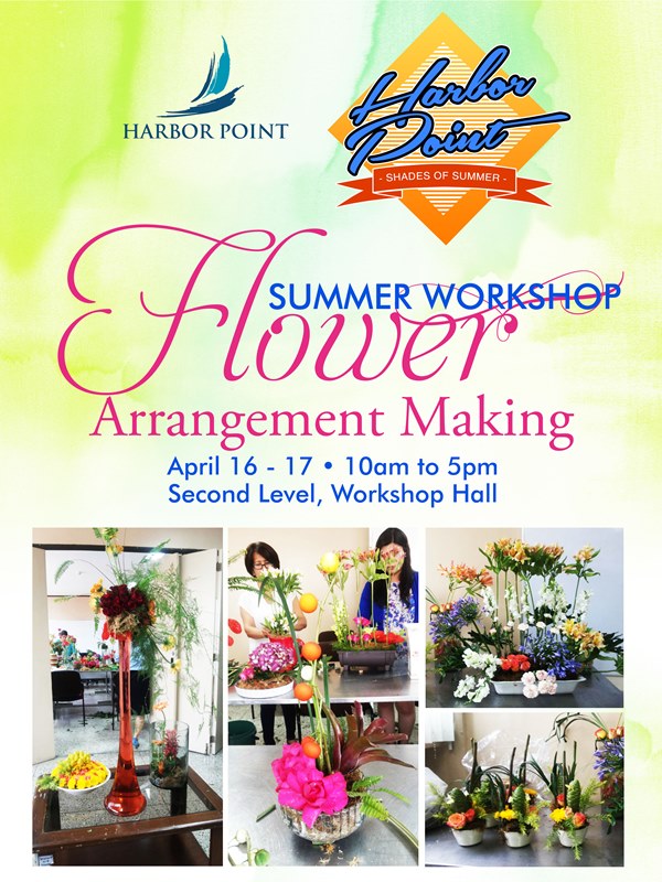 Flower Arrangement Making Summer Workshop 2015