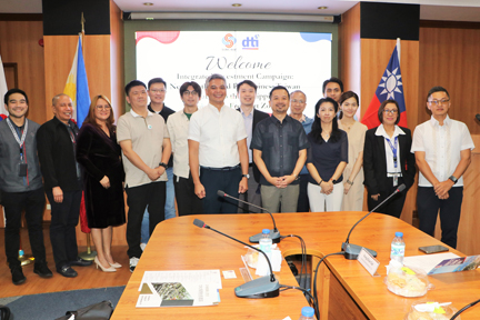 Subic Bay Metropolitan Authority (SBMA) Chairman &amp; Administrator Jonathan D. Tan addresses the members of the Taiwan business mission delegation who visited Subic Bay Freeport as part of the Integrated Investment Campaign: New Southbound Philippines-Taiwan Delegation in the Philippines.