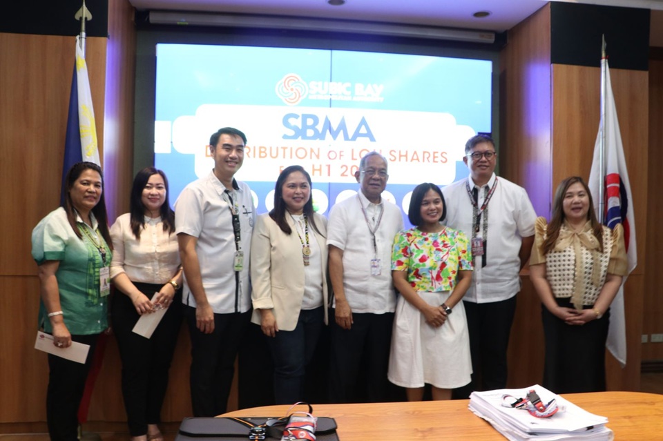 LGUs contiguous to SBF receive Php 197.85M revenue shares