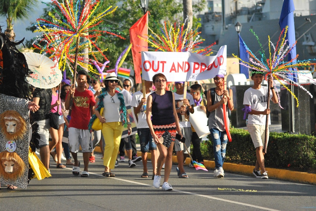 Subic Bay Metropolitan Authority (SBMA) joins Pride Parade 2017.