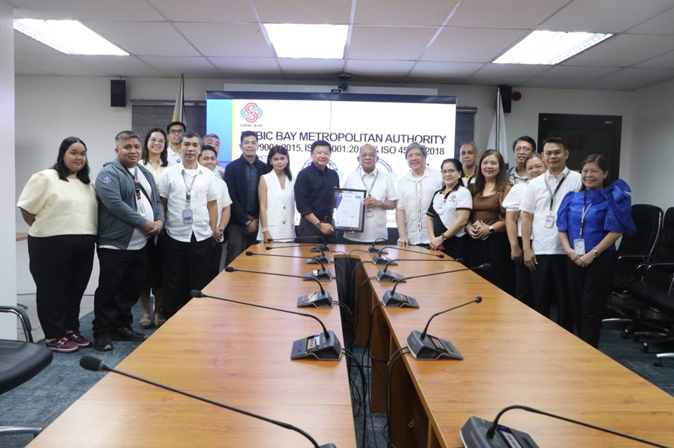 SBMA achieves ISO 45001 certification from DQS